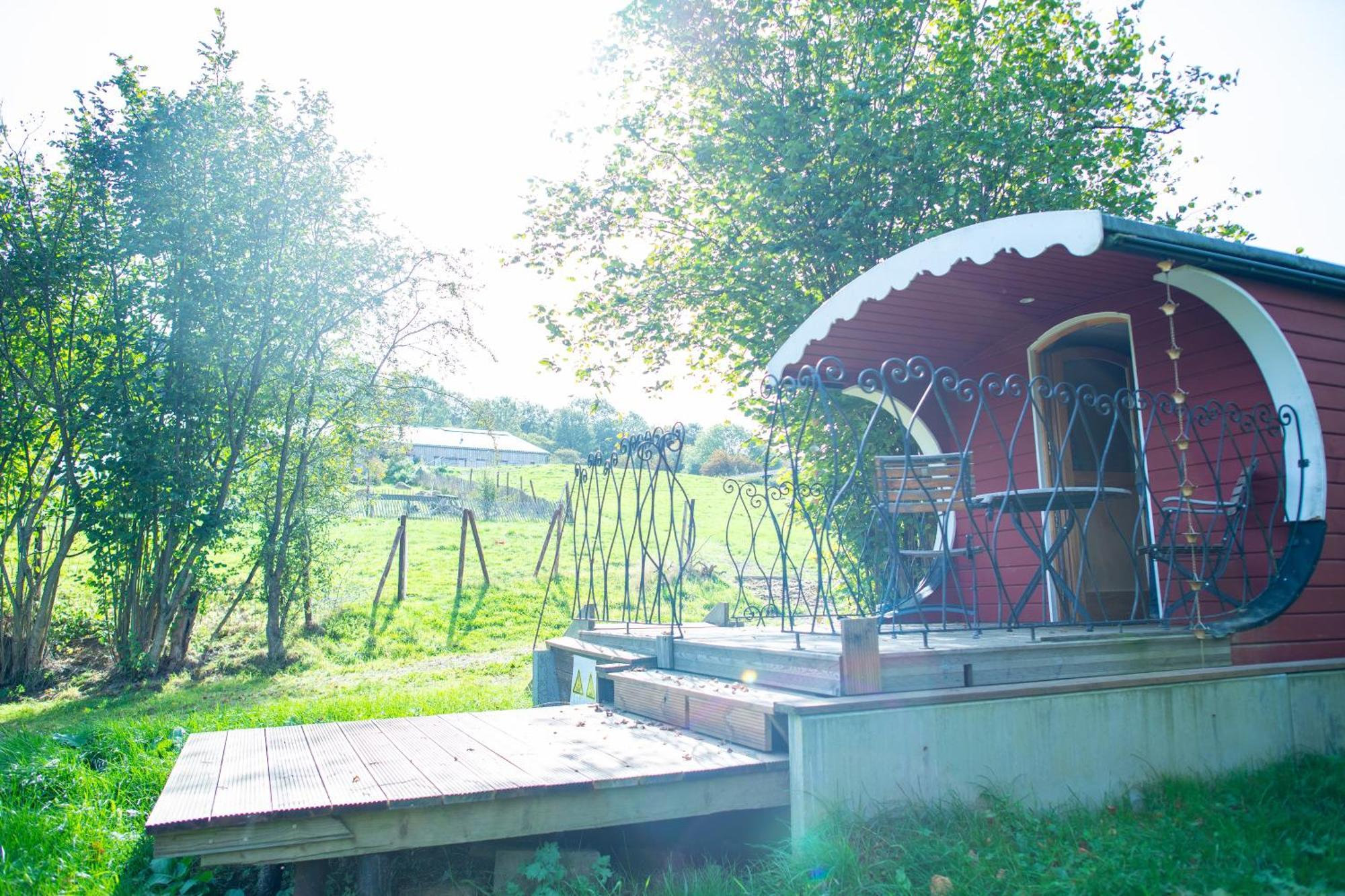 הוילה Lierneux La Tiny House De La Bergerie מראה חיצוני תמונה
