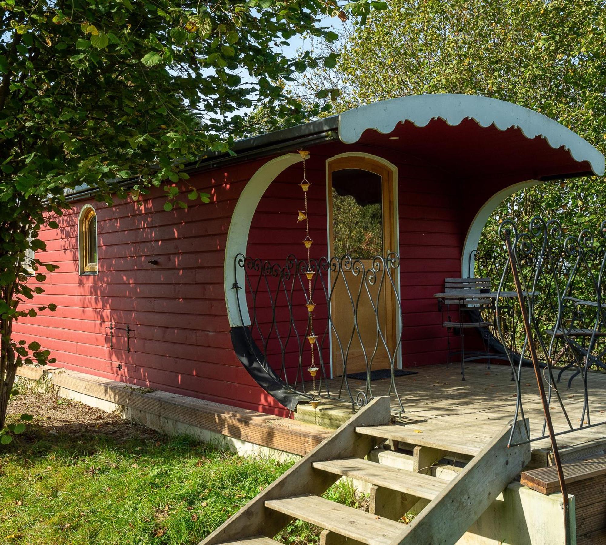 הוילה Lierneux La Tiny House De La Bergerie מראה חיצוני תמונה