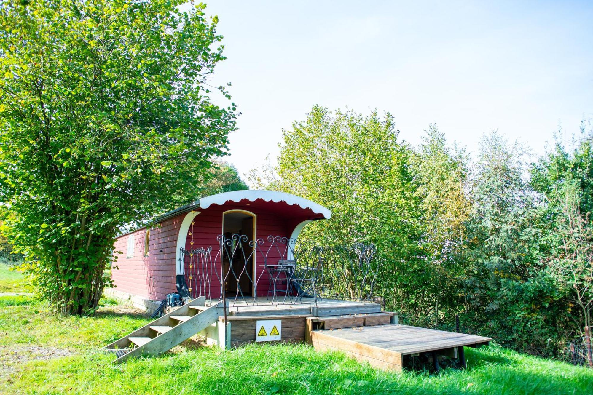 הוילה Lierneux La Tiny House De La Bergerie מראה חיצוני תמונה