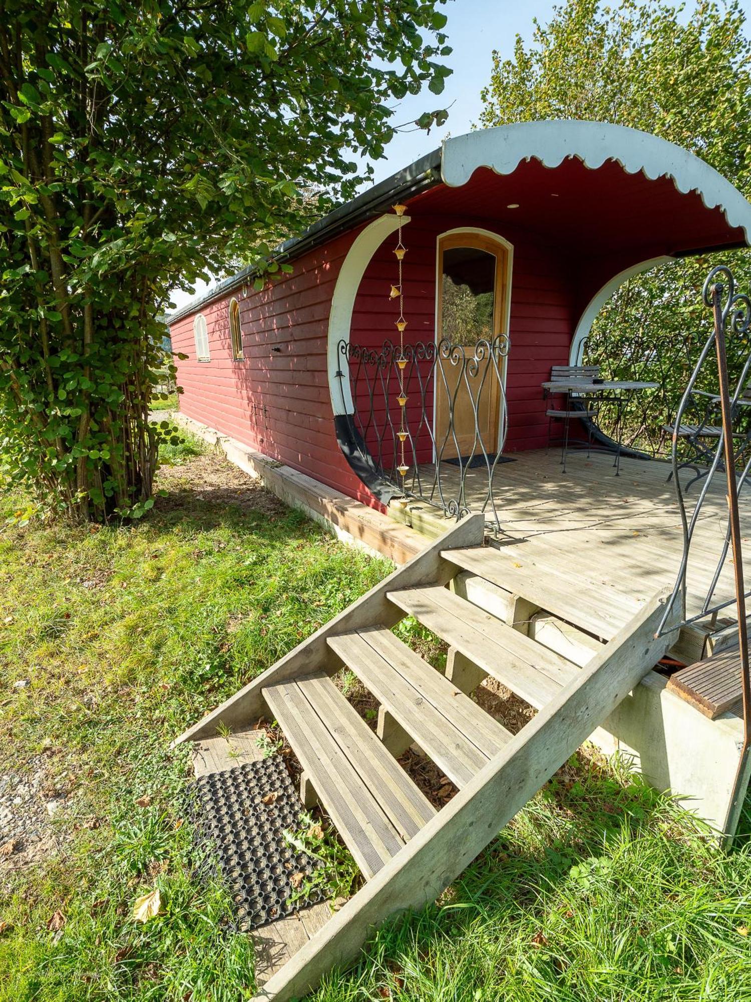 הוילה Lierneux La Tiny House De La Bergerie מראה חיצוני תמונה