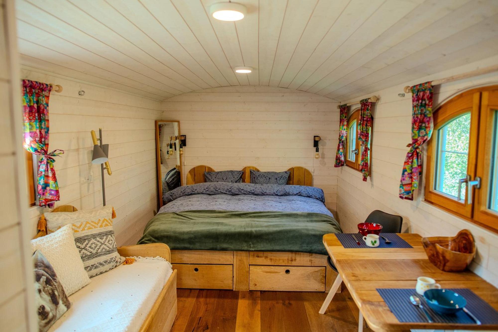 הוילה Lierneux La Tiny House De La Bergerie מראה חיצוני תמונה