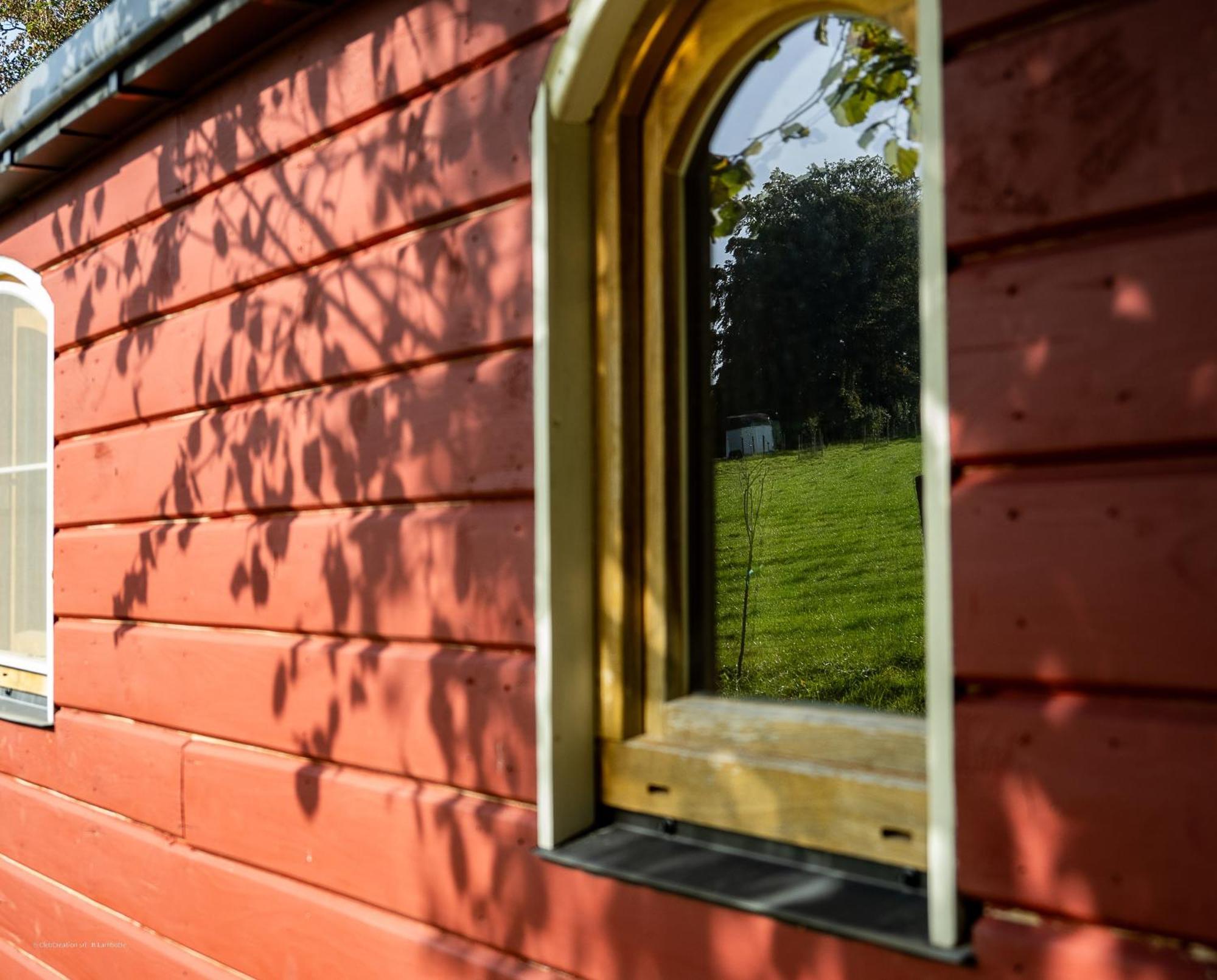הוילה Lierneux La Tiny House De La Bergerie מראה חיצוני תמונה