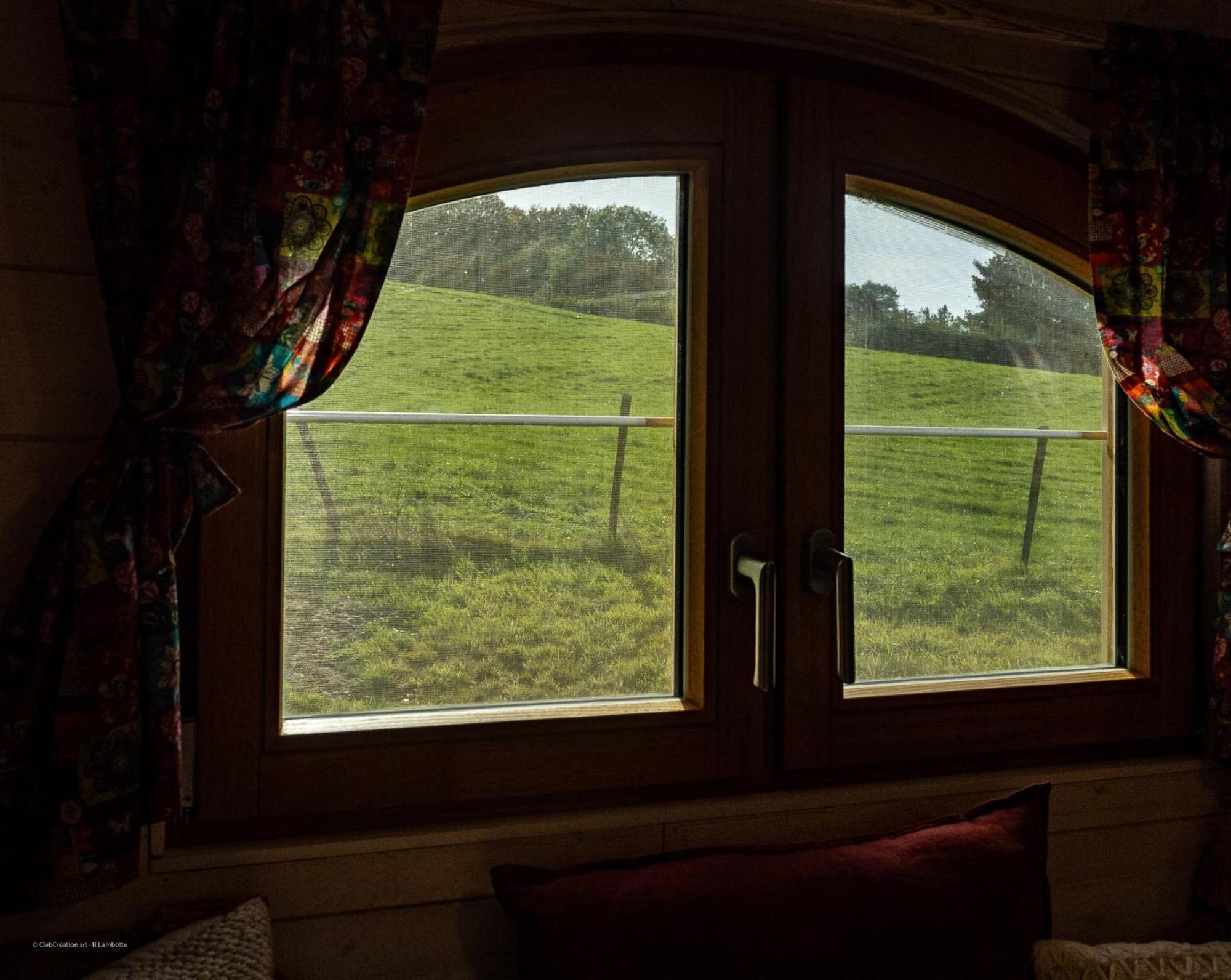 הוילה Lierneux La Tiny House De La Bergerie מראה חיצוני תמונה